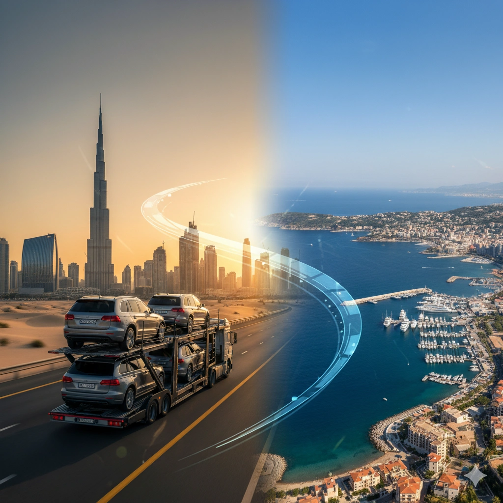 Car Shipping from dubai to Lebanon